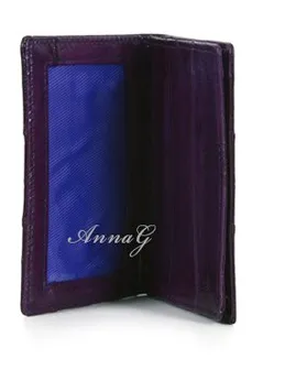 Eel skin Card Wallet - Mia