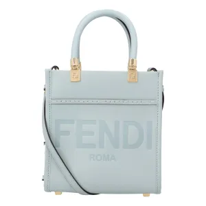 Fendi Mini Sunshine Shopper Blue