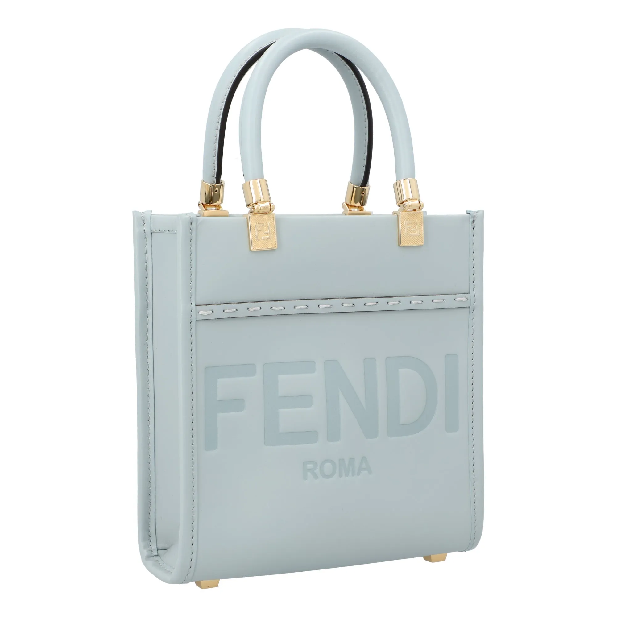 Fendi Mini Sunshine Shopper Blue