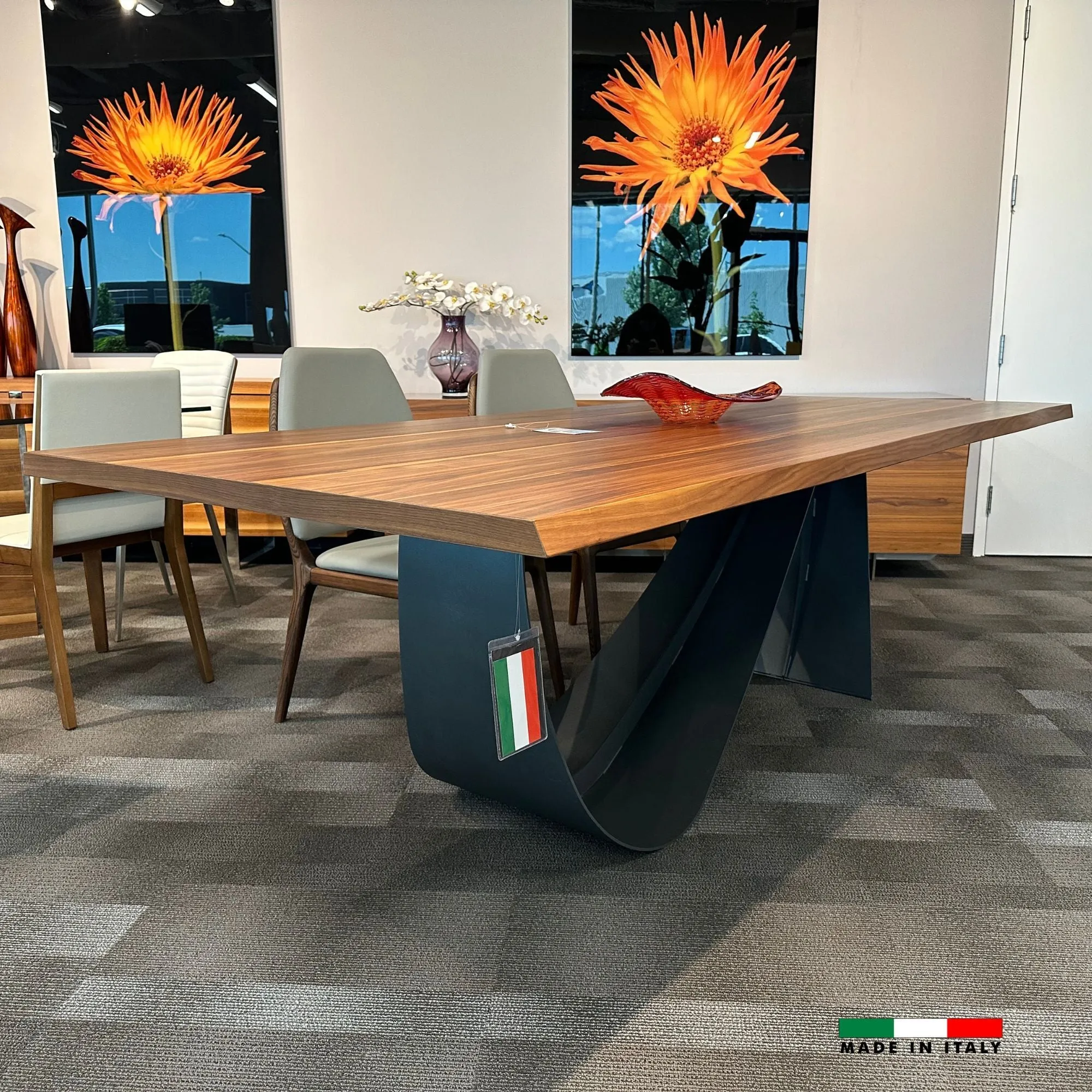 FLEX Walnut Dining Table - Bellini