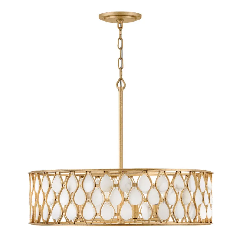 Fredrick Ramond FR41506 Estie 8-lt 38" LED Chandelier