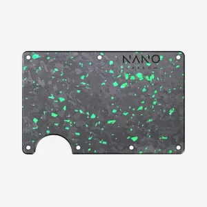 Front & Back Wallet Cover Plates (Nero/Verde)