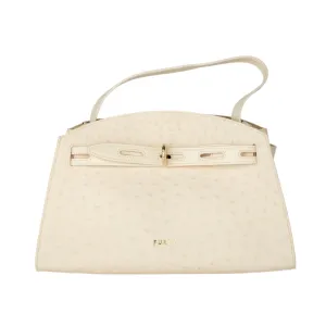 Furla Margherita Medium Top Handle - Off White