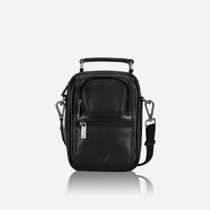 Gent's Bag With Top Handle, Black