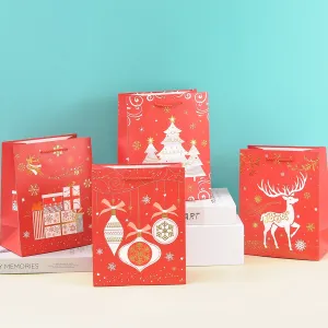 Gift-Sayable Christmas Theme Paper Bag