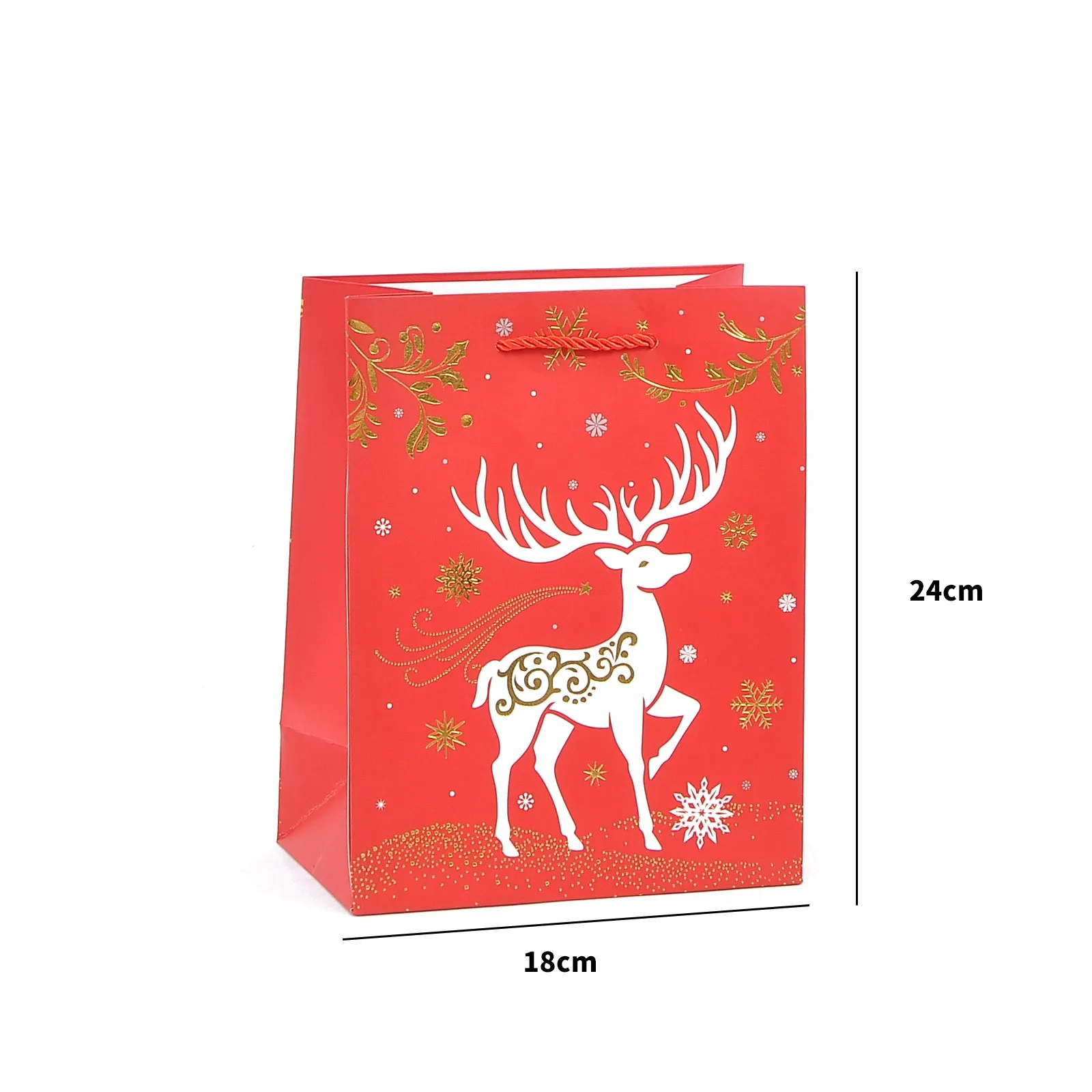 Gift-Sayable Christmas Theme Paper Bag