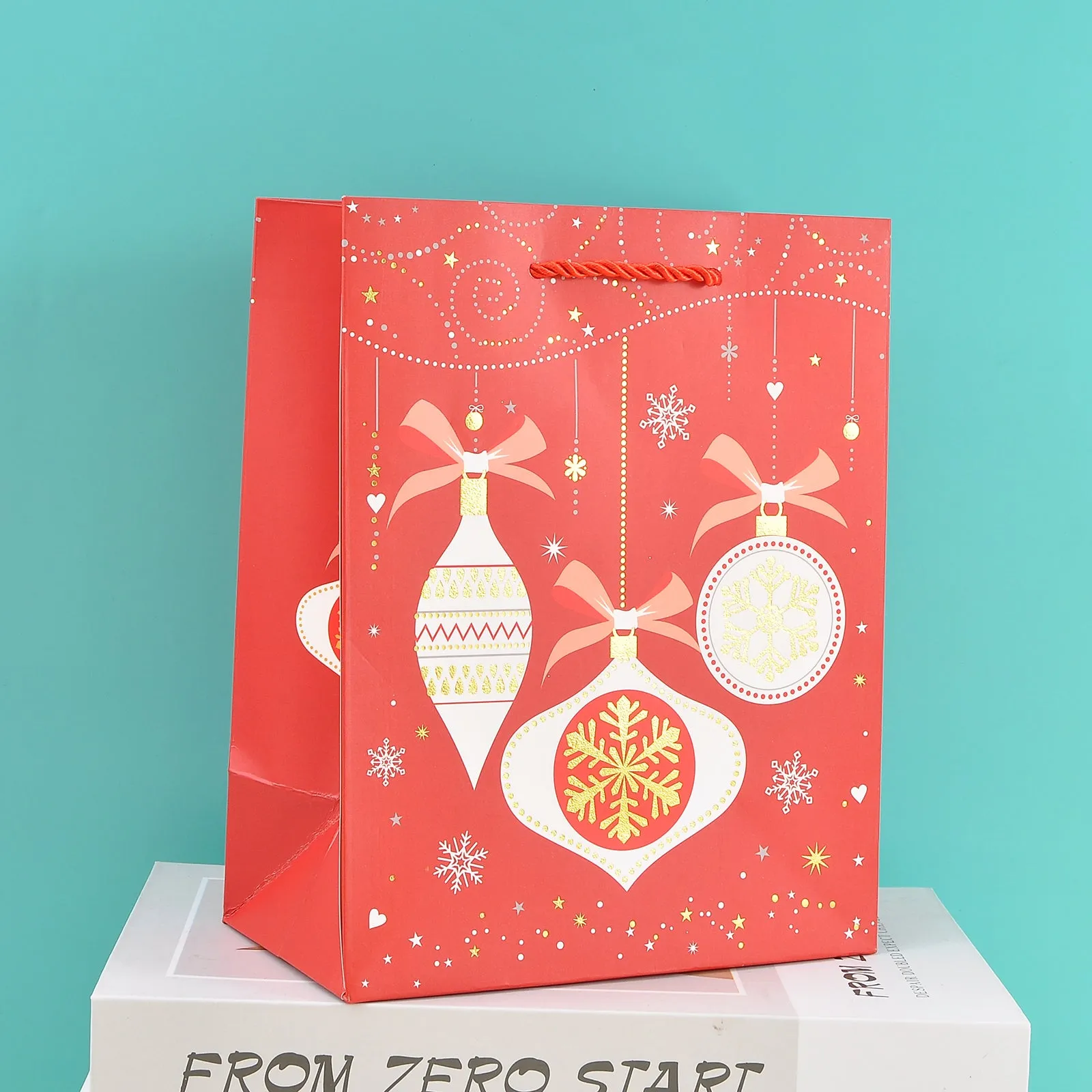 Gift-Sayable Christmas Theme Paper Bag