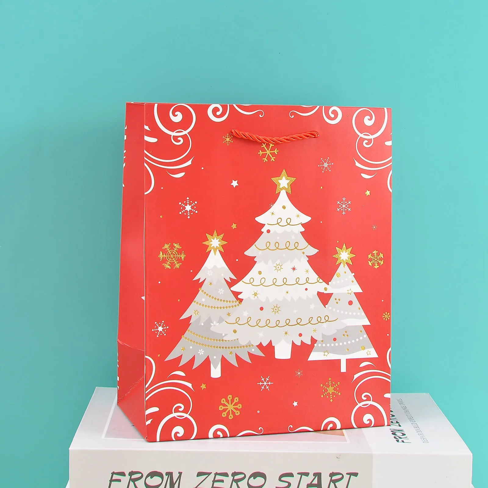 Gift-Sayable Christmas Theme Paper Bag