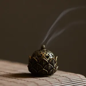 Gohobi Mini Brass Incense Holder