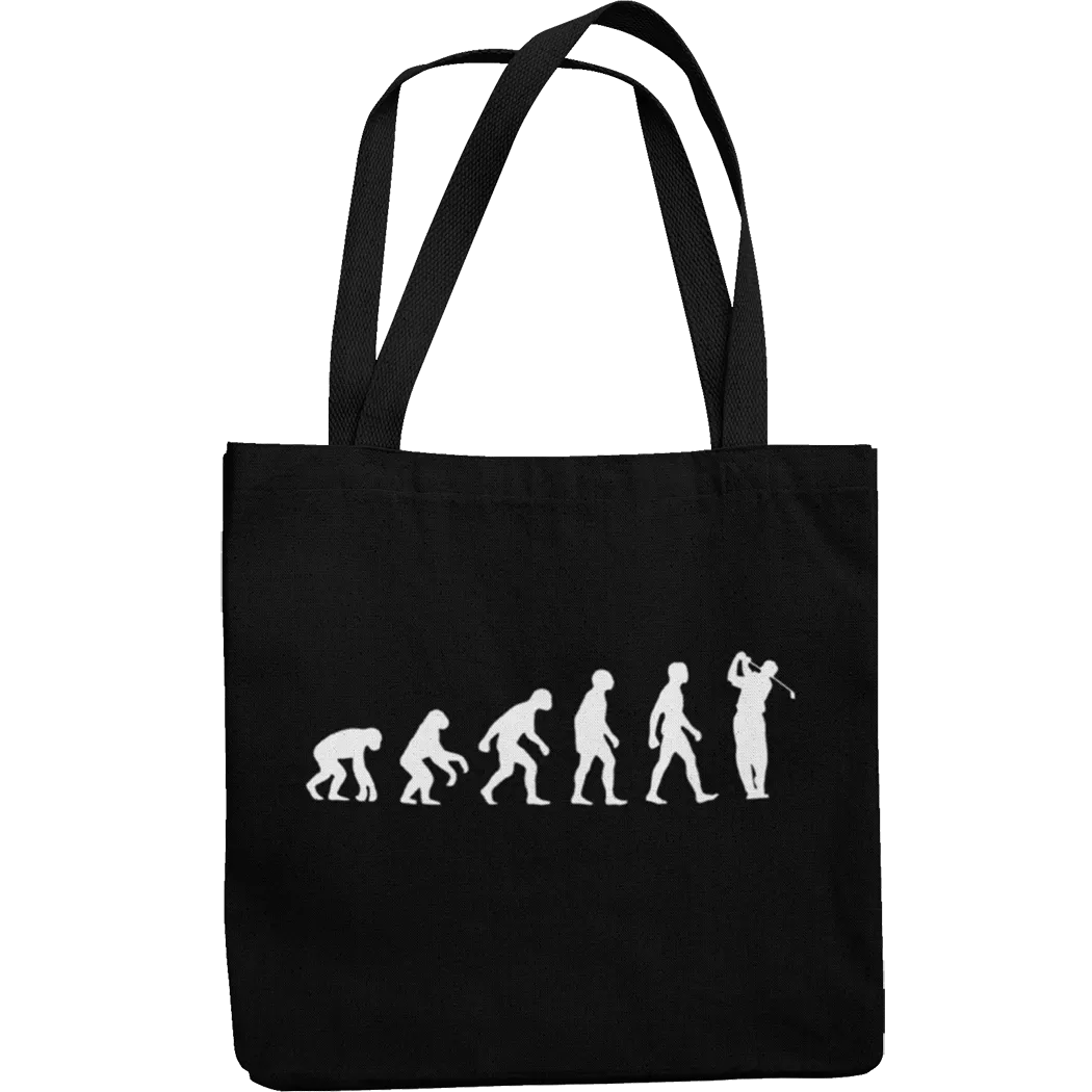 Golf Evolution Canvas Tote Shopping Bag