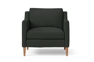 Greco Armchair Green Leather