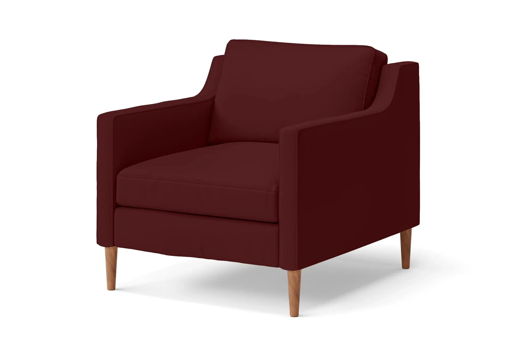 Greco Armchair Red Leather