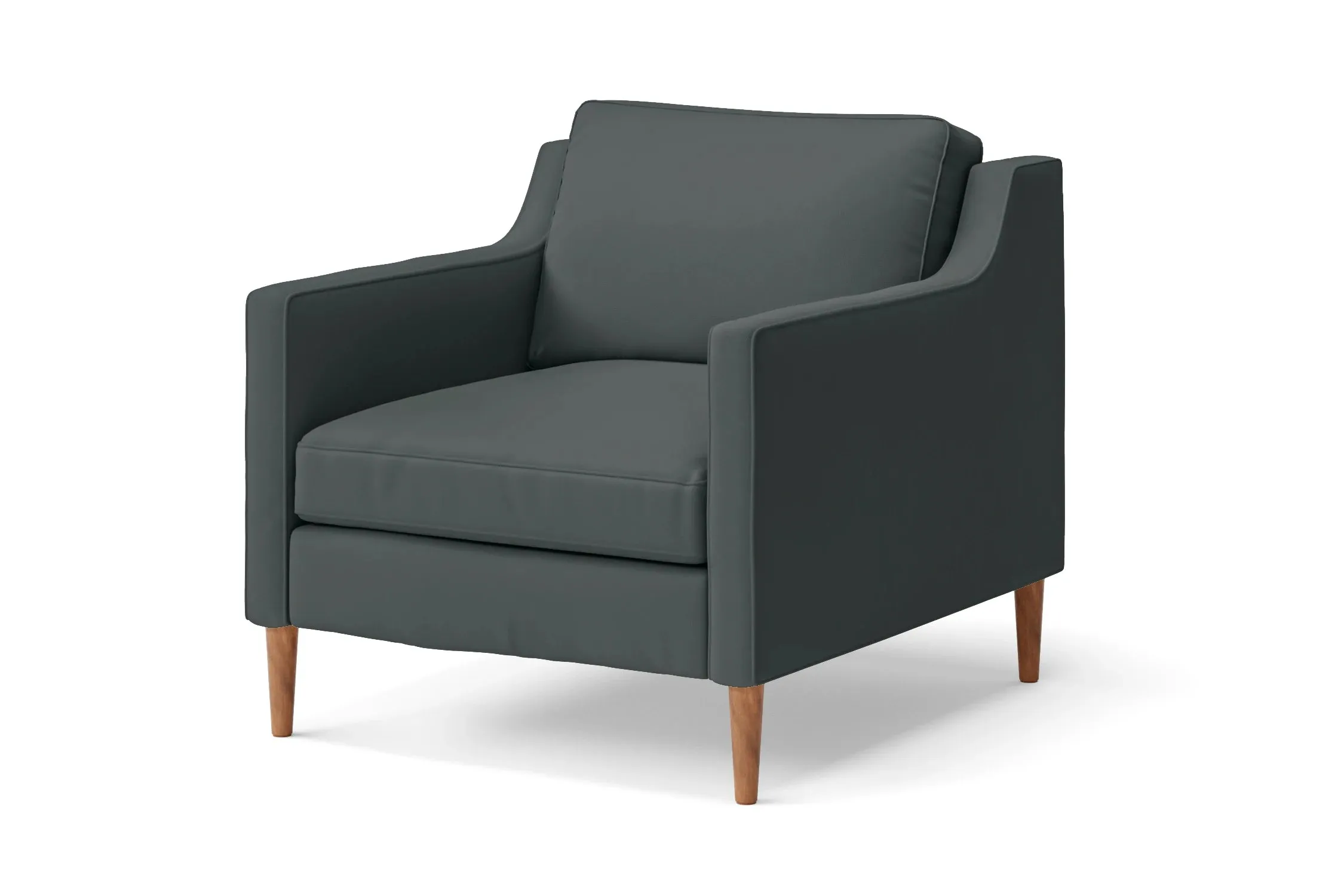 Greco Armchair Slate Leather