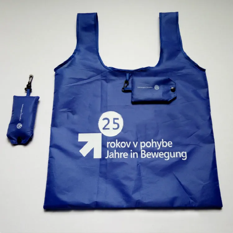 Hand-held Folding Vest Shopping Bag