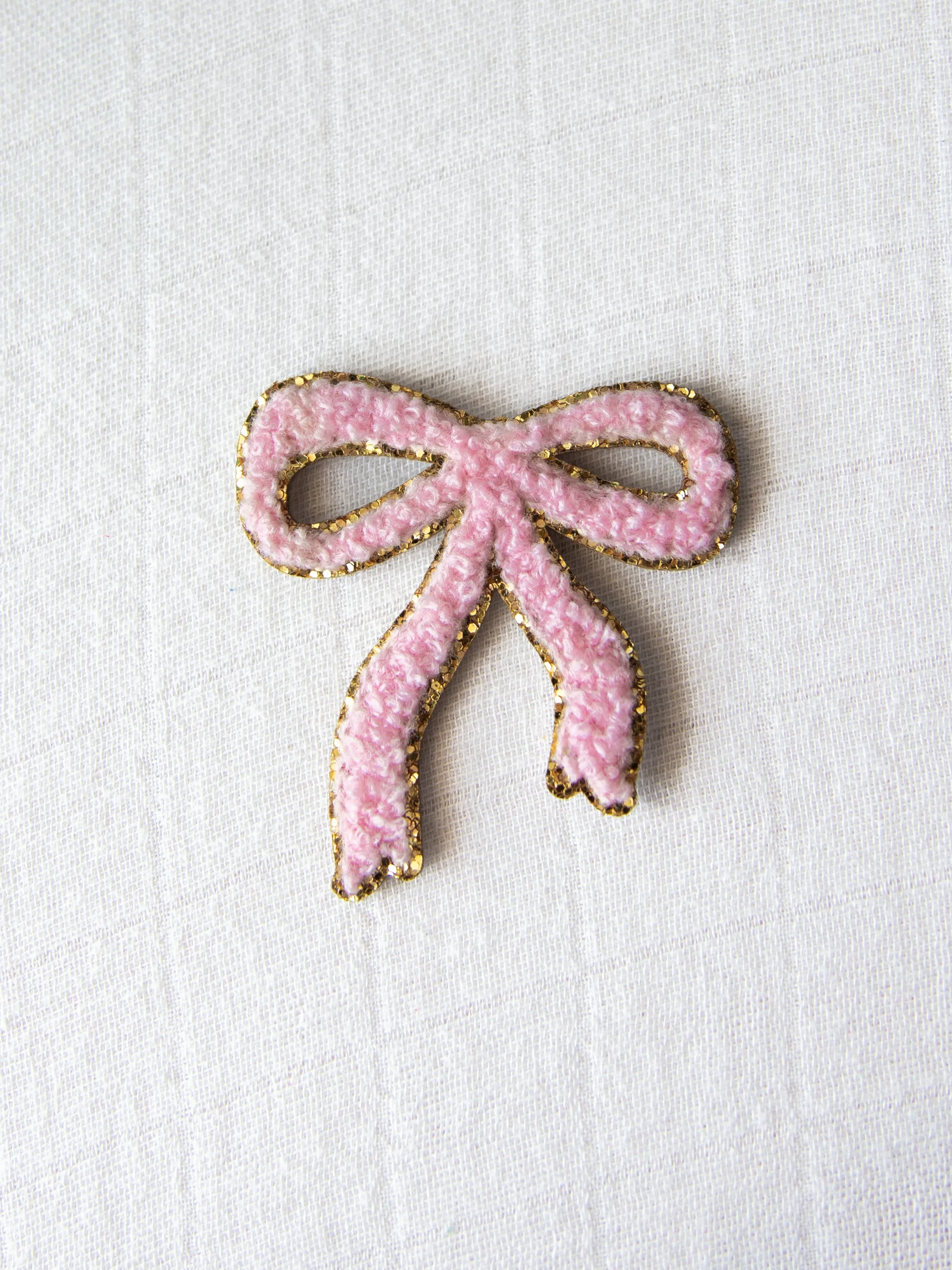 Happy Patch - Small Light Pink Bow