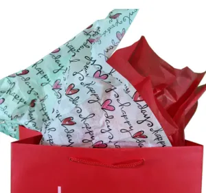 Happy "Heart" Day Tissue Paper