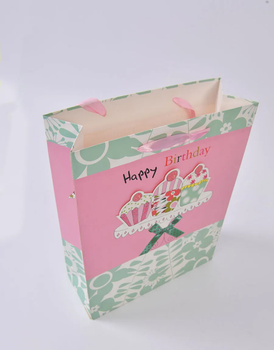 HDY Paper Kraft Tempo Birthday & Wedding Gift Bag D4