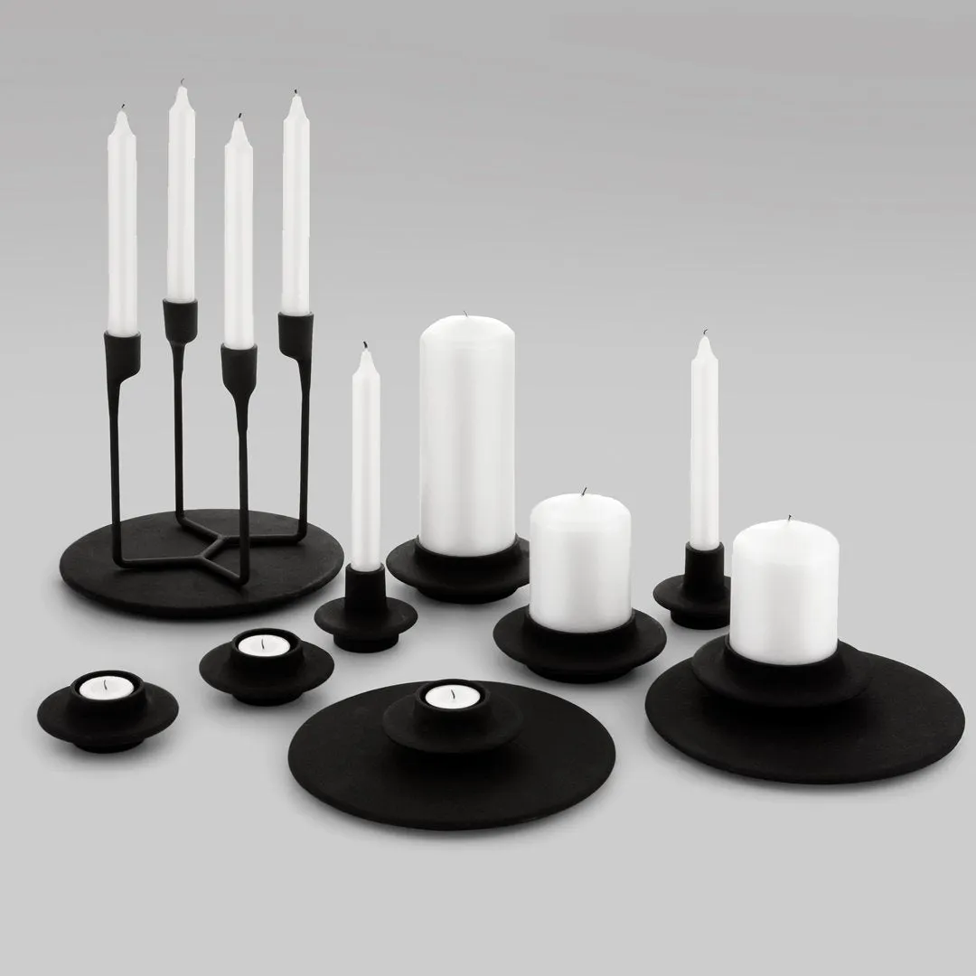 Heima Block Candleholder (Order Quantity: 4)