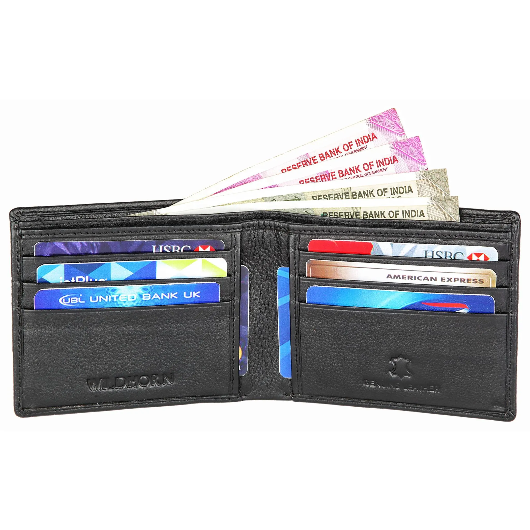 HENRY RFID Protected Leather Wallet for Men