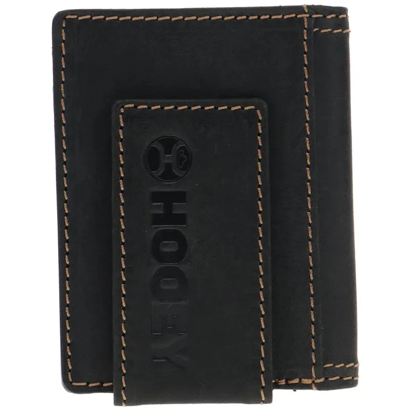 HOOey "Original" Lakita Print (Black) - Men's Bifold Money Clip Wallet