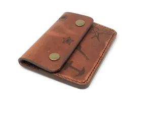 Horween Card Wallet | English Tan Dublin | Tattoo