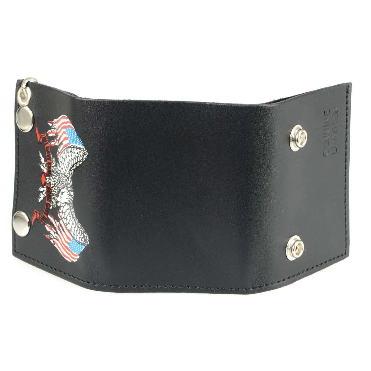 Hot Leathers Support Our Troops Bi-Fold Wallet WLB1017