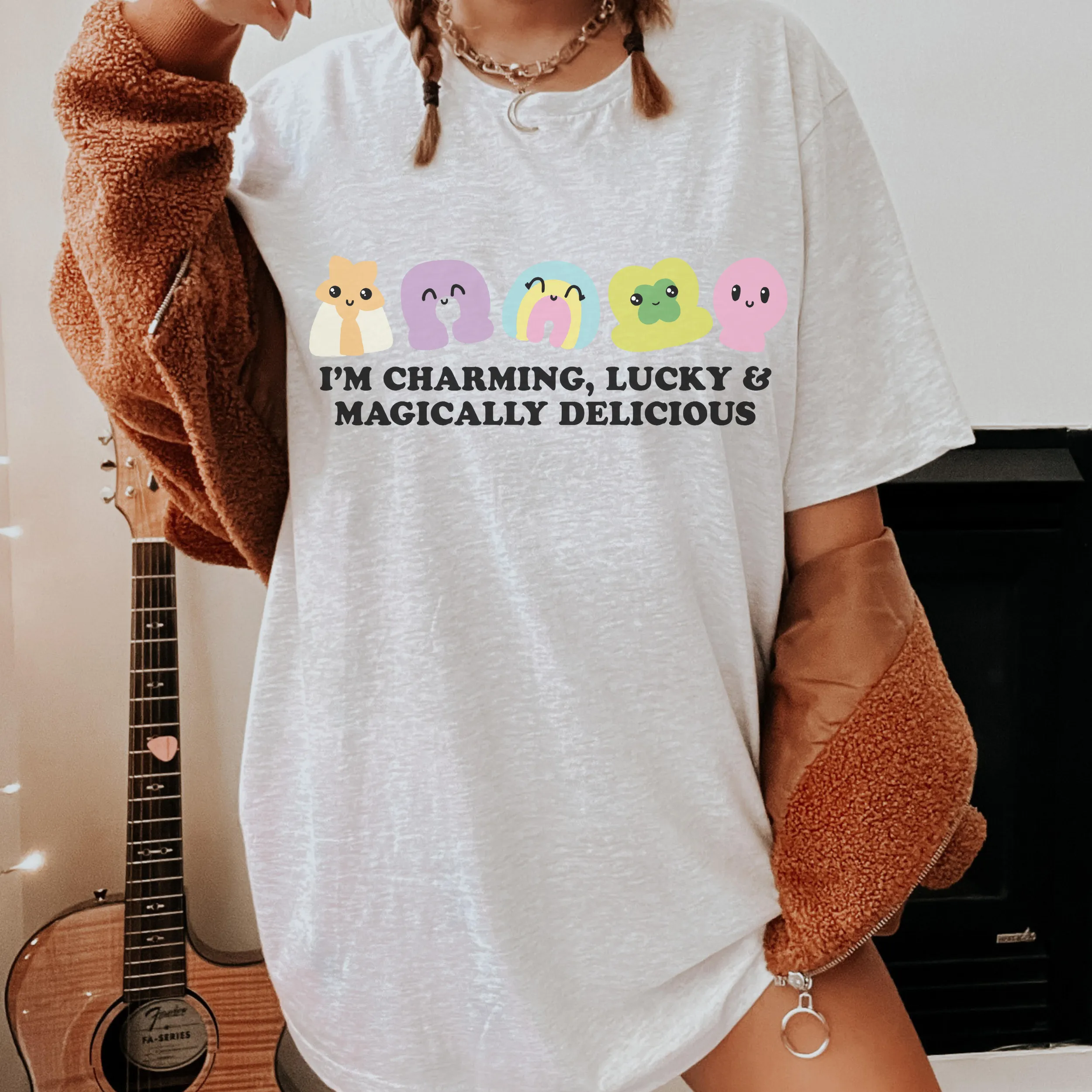 I'm Charming, Lucky Retro T Shirt