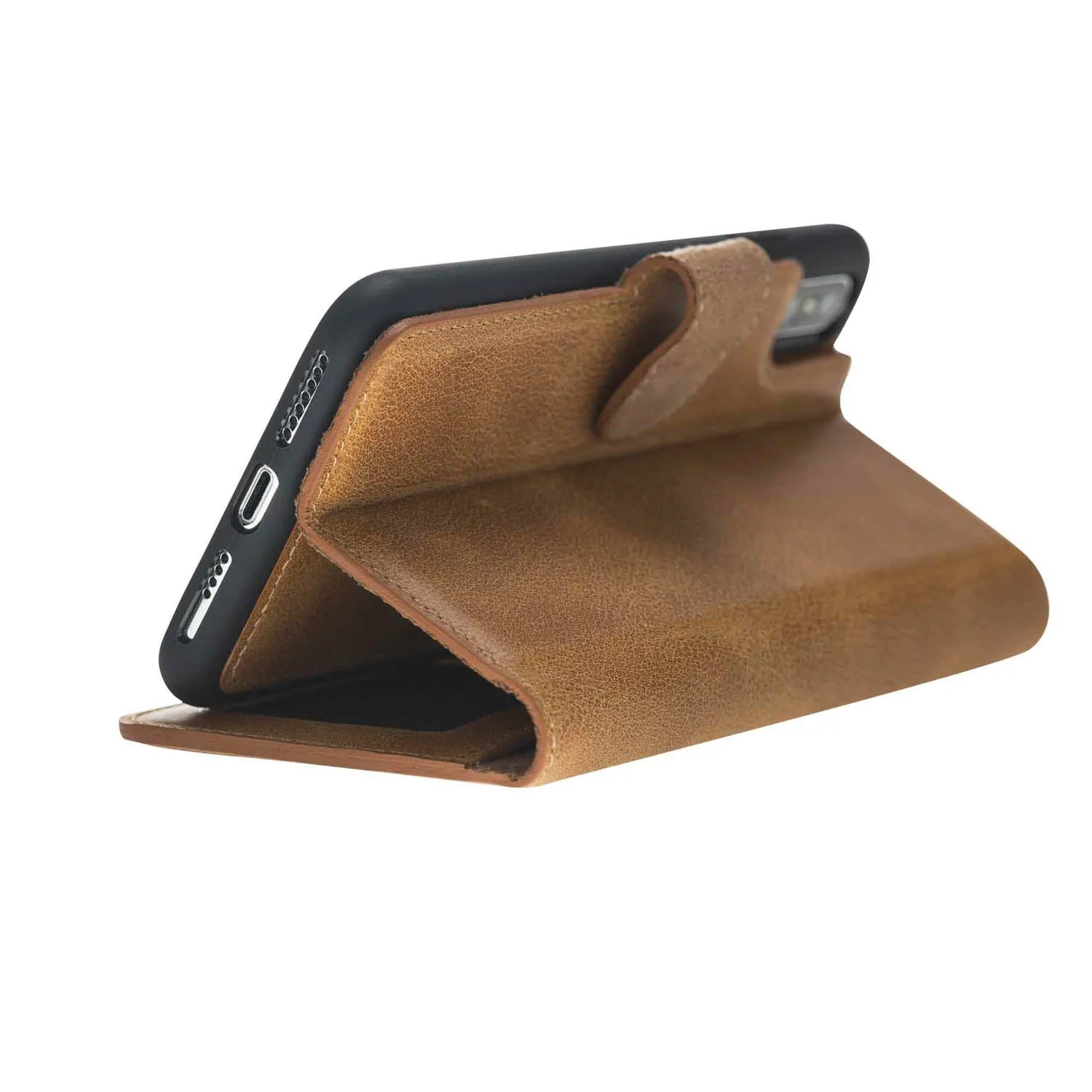 iPhone XR  Leather Wallet Case