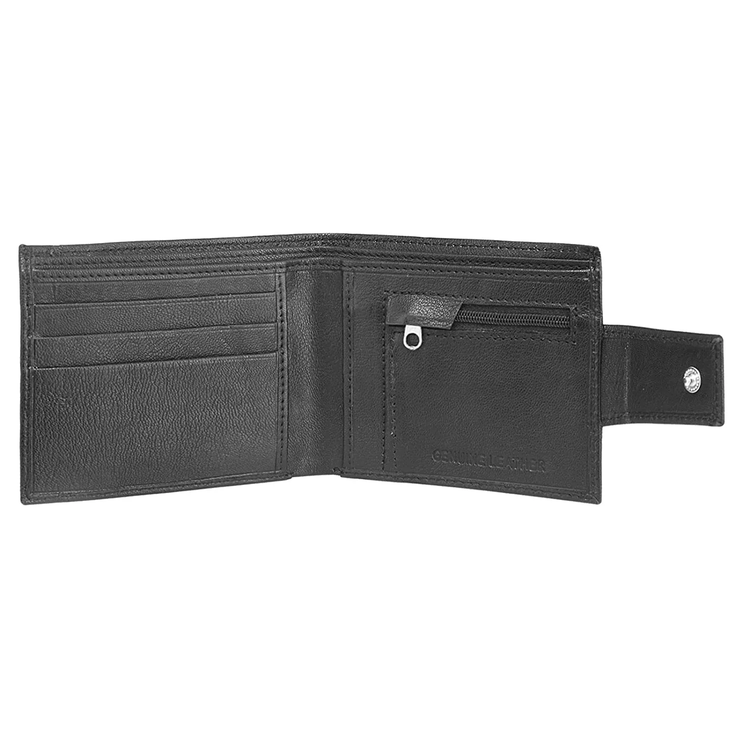 Jaxer Belt, Wallet & Watch Combo  (Black, Silver) - JXBWC3002