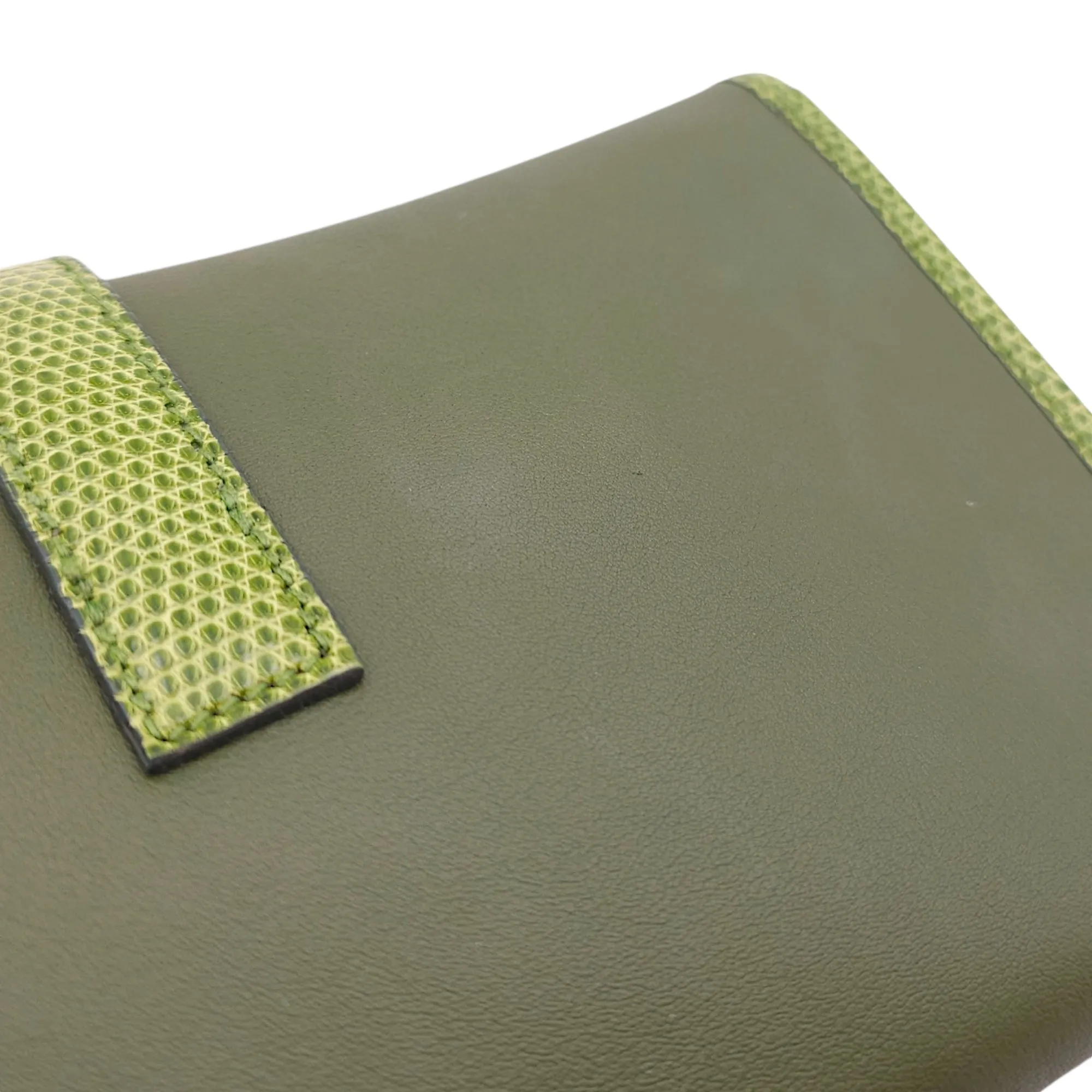 Jige Duo (Missing pouch) Vert Veronese Wallet in Swift/Lizard