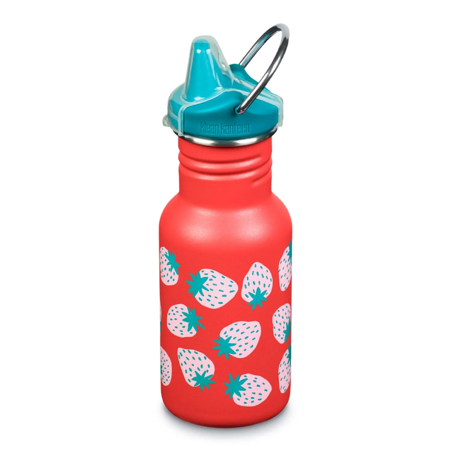 Klean Kanteen Kid Classic 12oz Water Bottle (with Kid Sippy Cap)