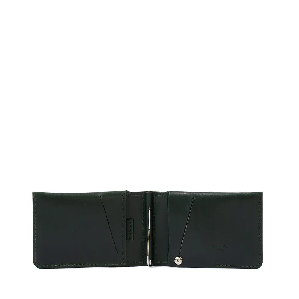 Leather AirTag Wallet with Money Clip