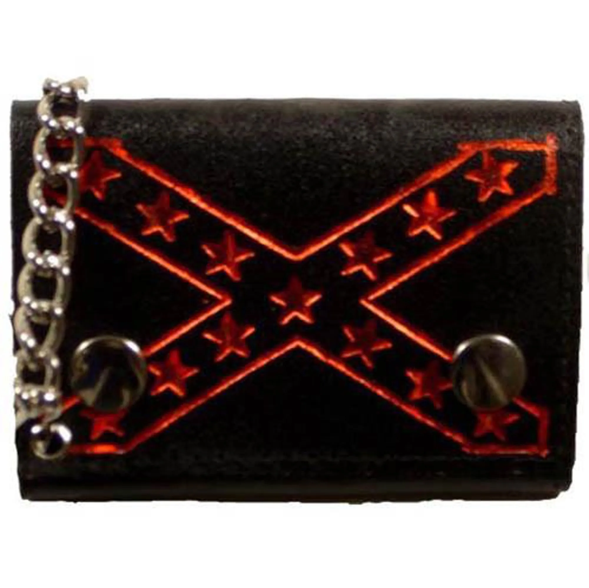 Leather Chain Biker Wallet 946-27