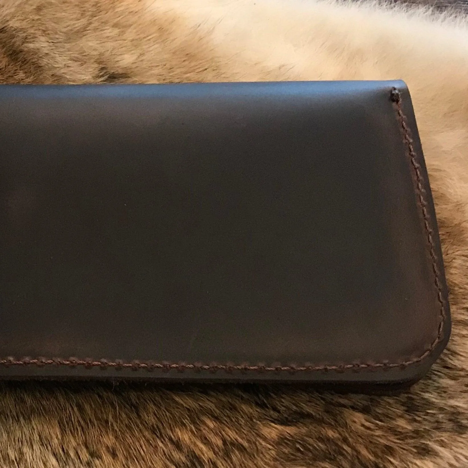 Leather Pocketbook Wallet - USA Made