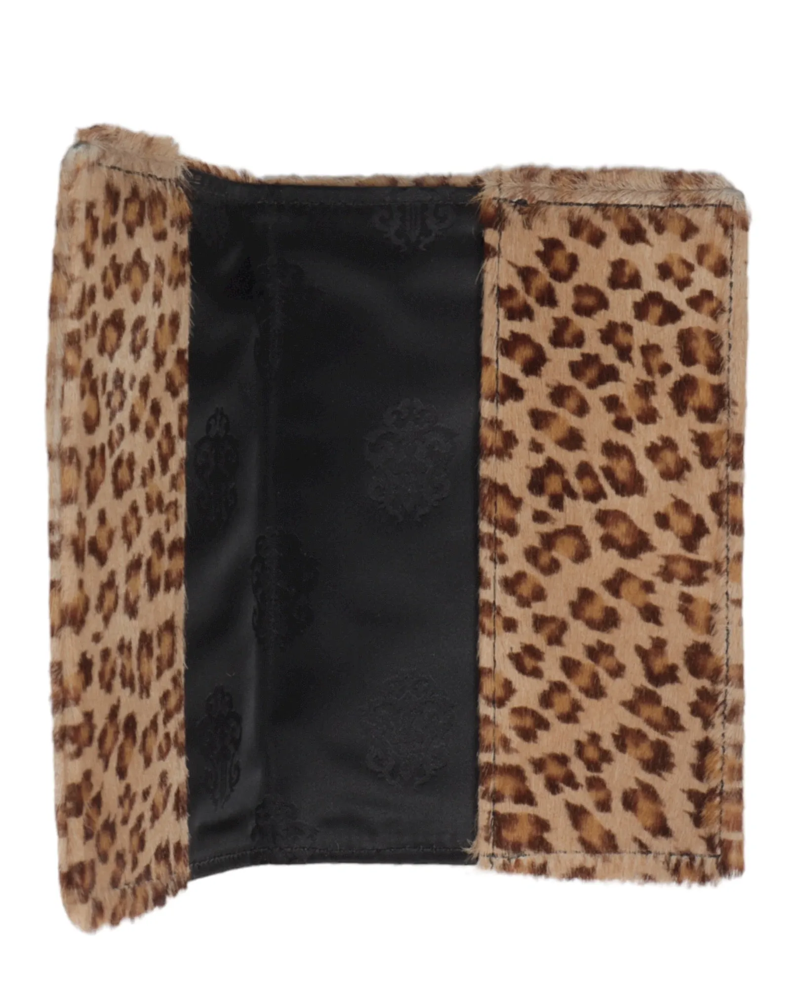 Leopard Fur Passport Holder