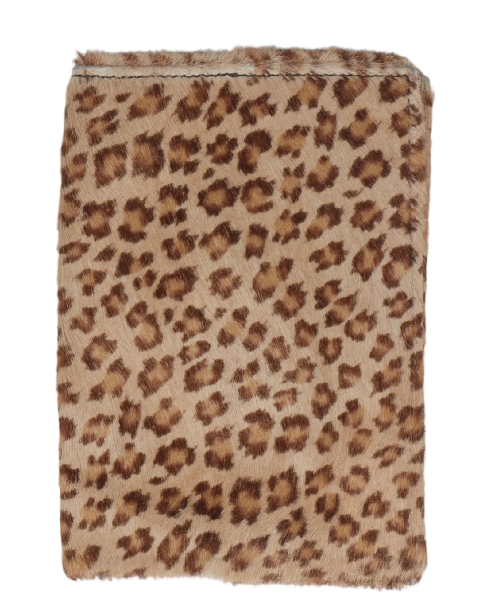 Leopard Fur Passport Holder