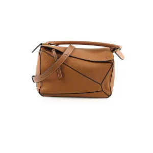 Loewe Small Puzzle Light Caramel Crossbody Bag