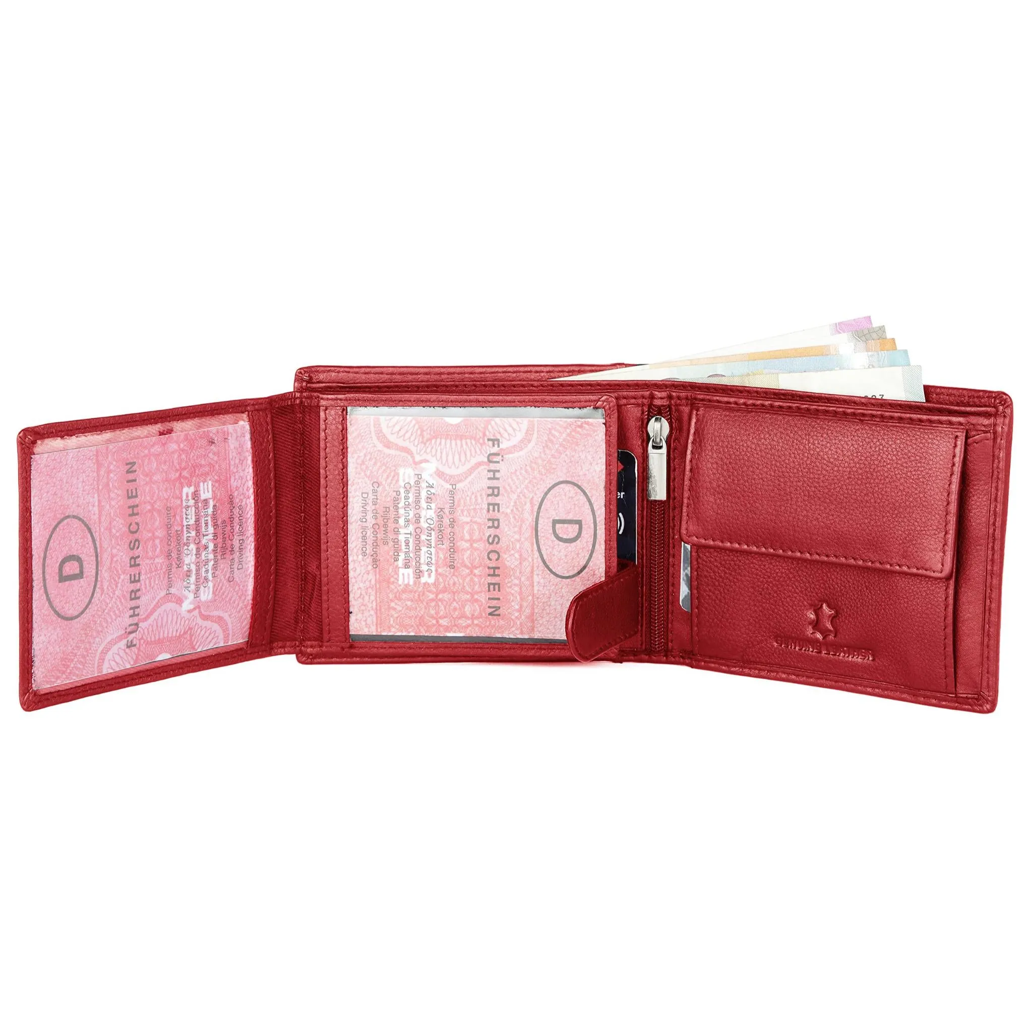 LOGAN RFID Protected Leather Wallet for Men