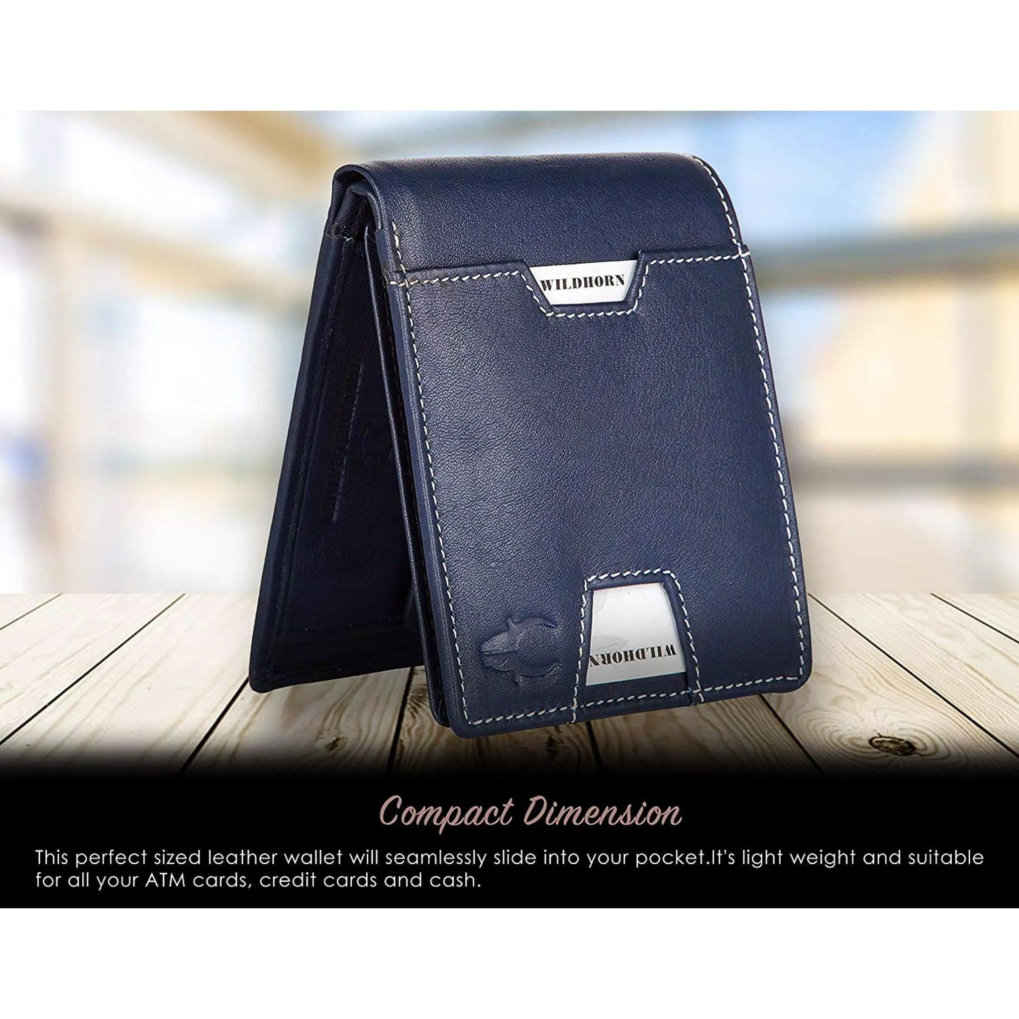 LOUIS RFID Protected Leather Wallet  for Men