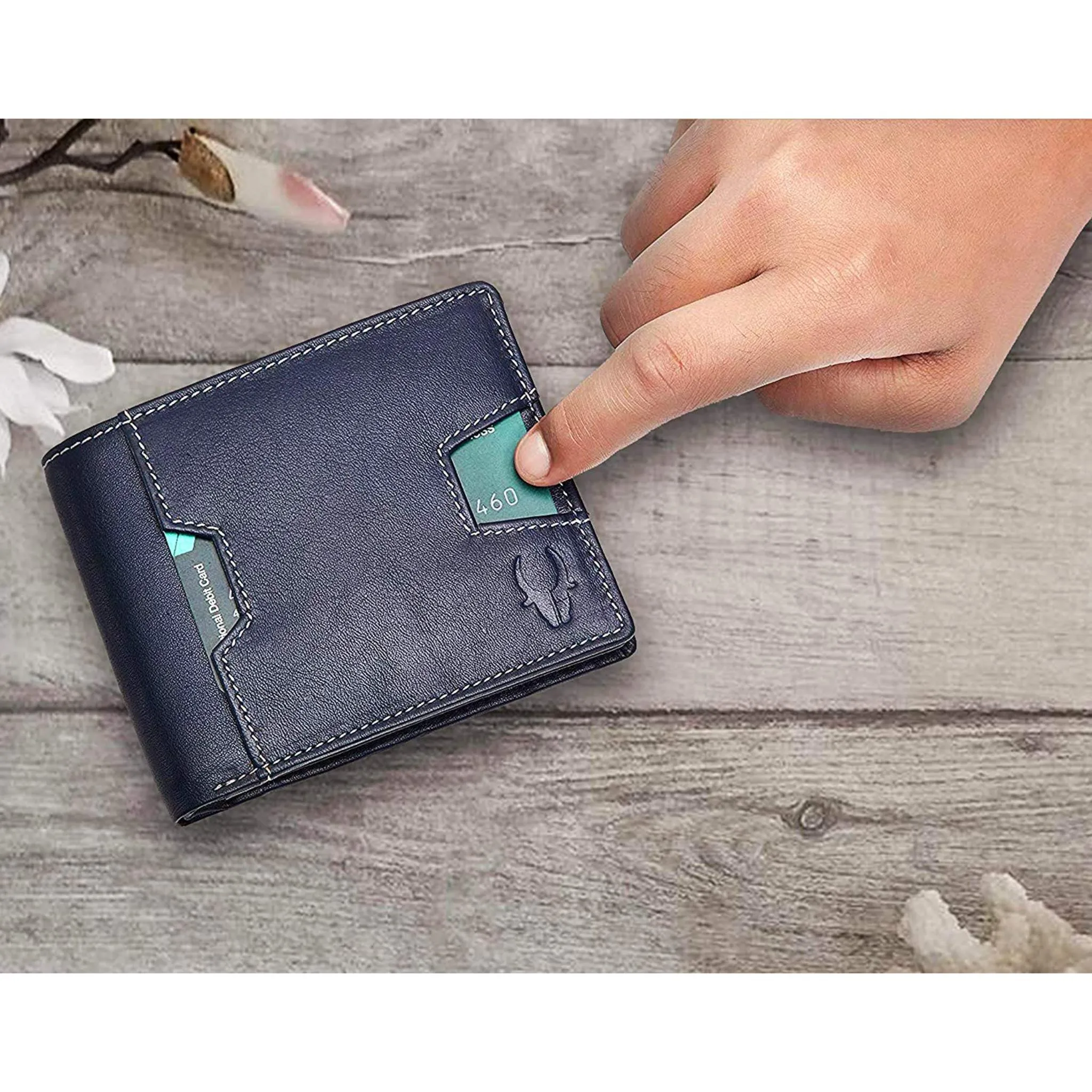 LOUIS RFID Protected Leather Wallet  for Men