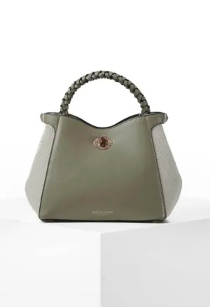 LUELLA<BR>
Kate Handbag<BR>
Sage<BR>