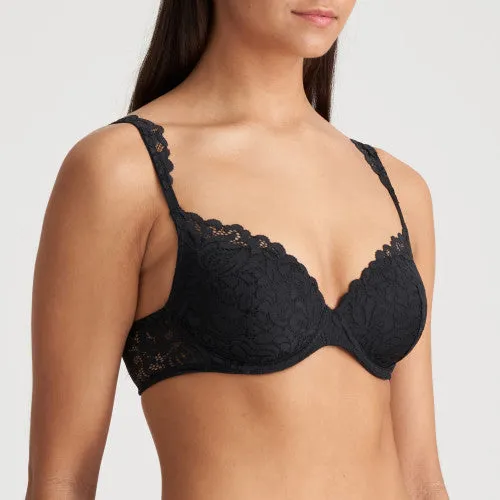 Marie Jo Elis Heartshape Plunge Bra | BLACK