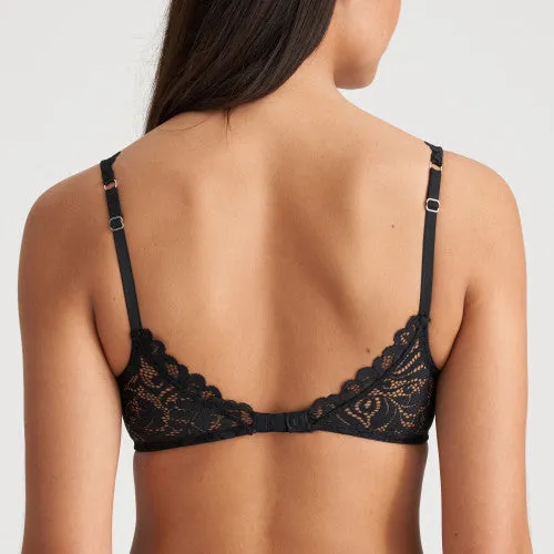 Marie Jo Elis Heartshape Plunge Bra | BLACK