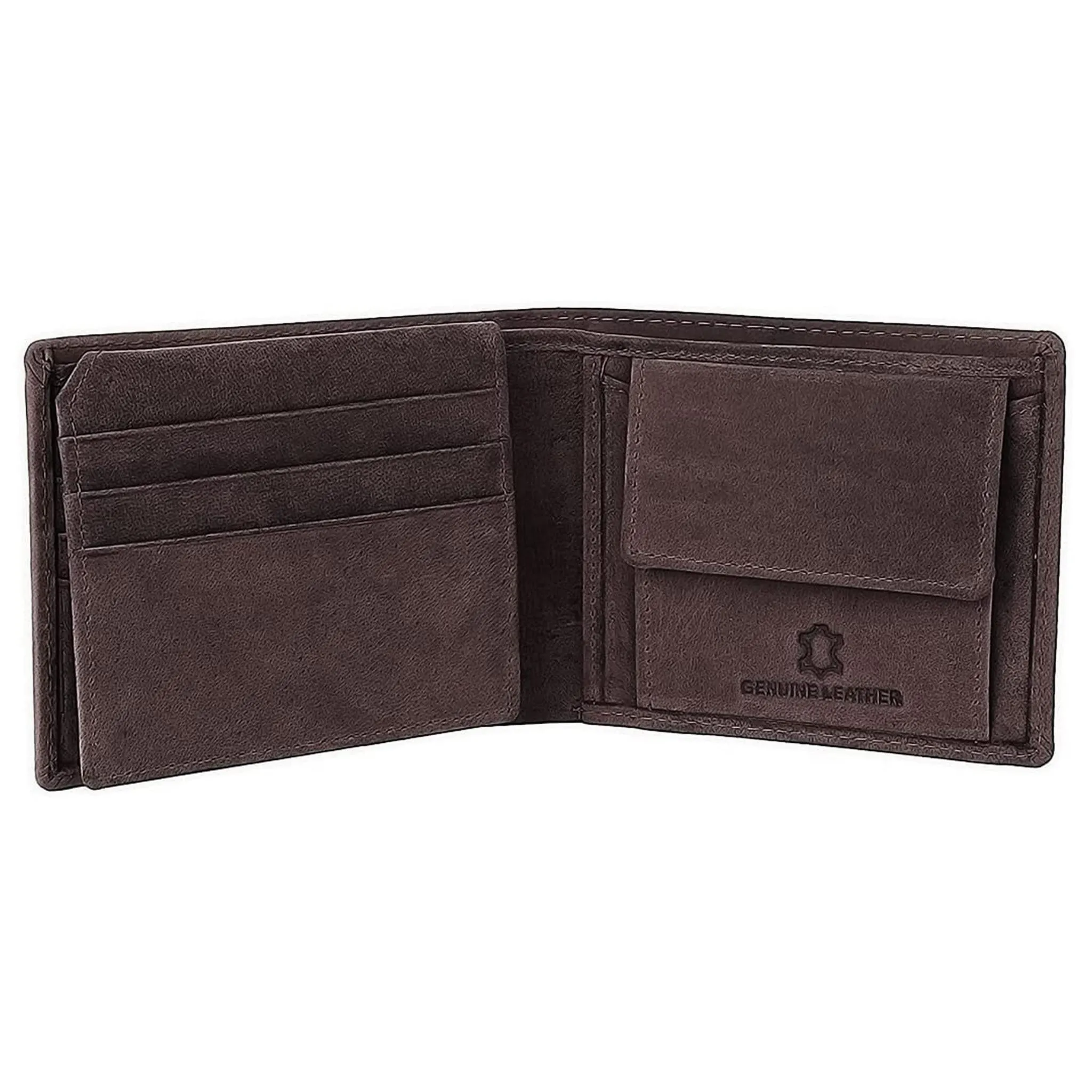 MAVERICK RFID Protected Leather Wallet for Men