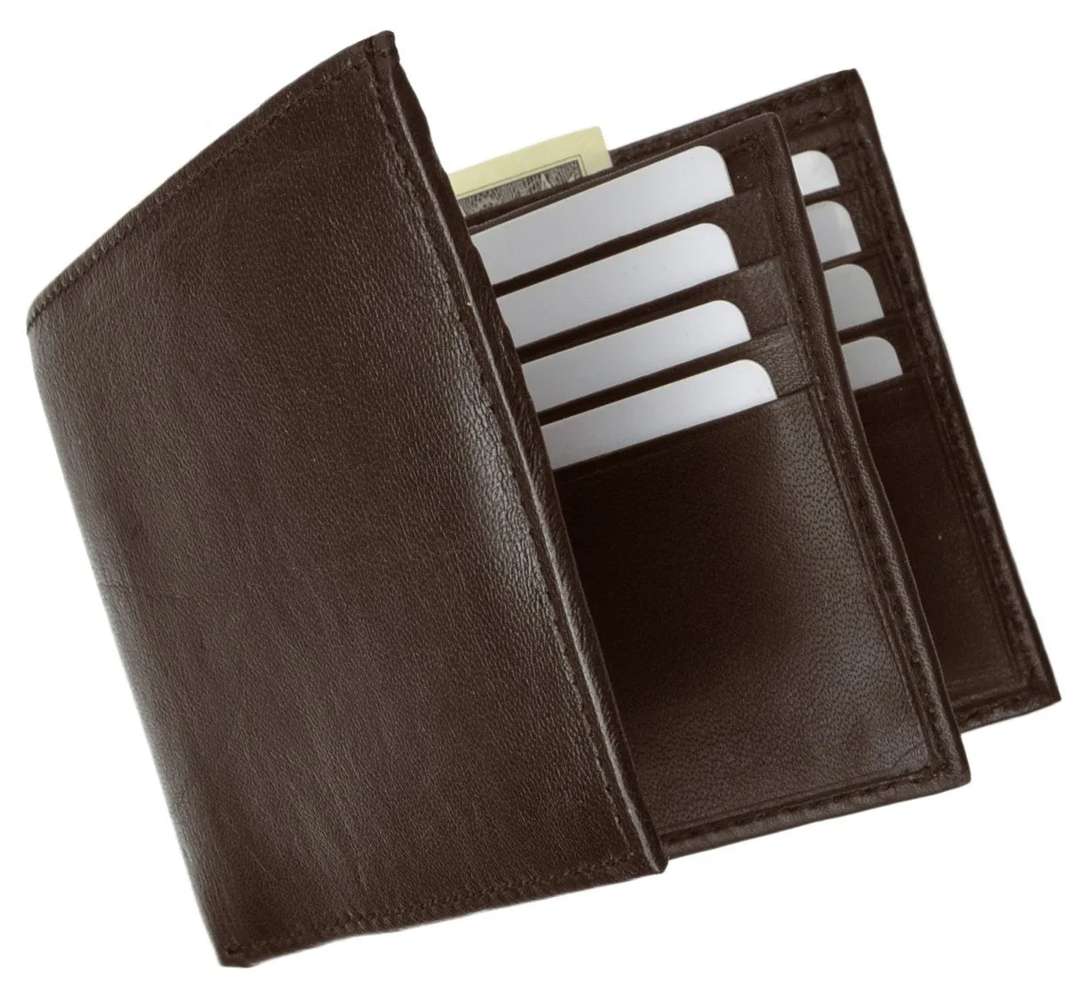 Men's Premium Leather Quality Bi fold Wallet P 52