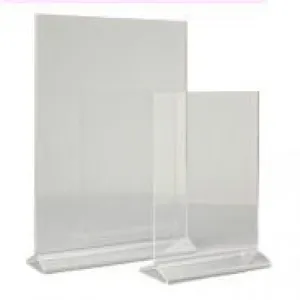 Metropolitan Barware Perspex Menu Holder (A4 vertical)