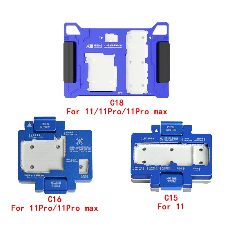 MiJing C15 C16 C18 for iPhone X/XS/XS Max/11 11PRO 11Pro Max Motherboard Middle Logic Board Platform Fixture