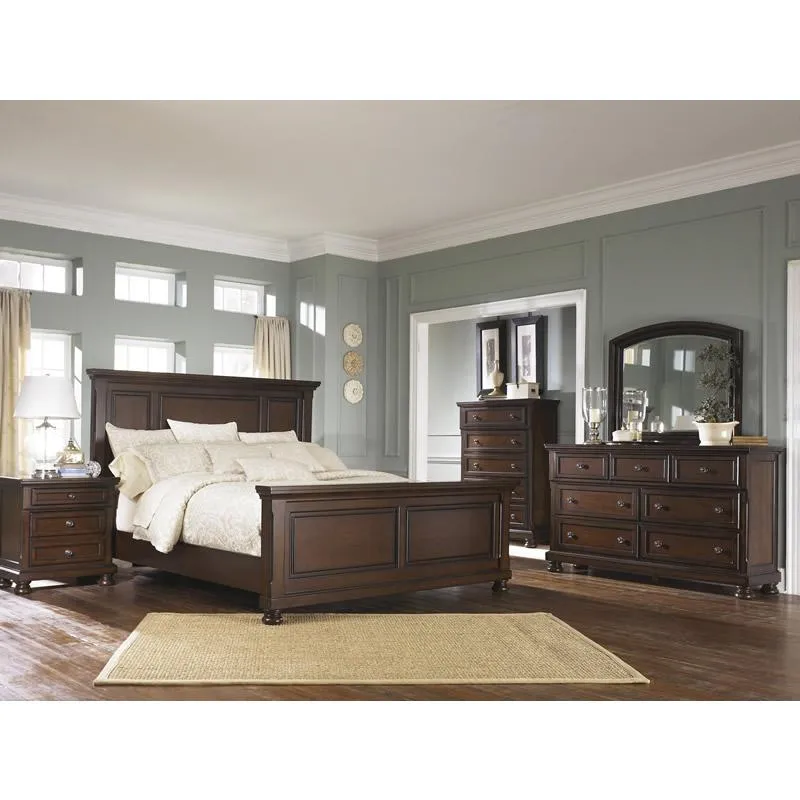 Millennium Porter B697B33 7 pc King Panel Bedroom Set