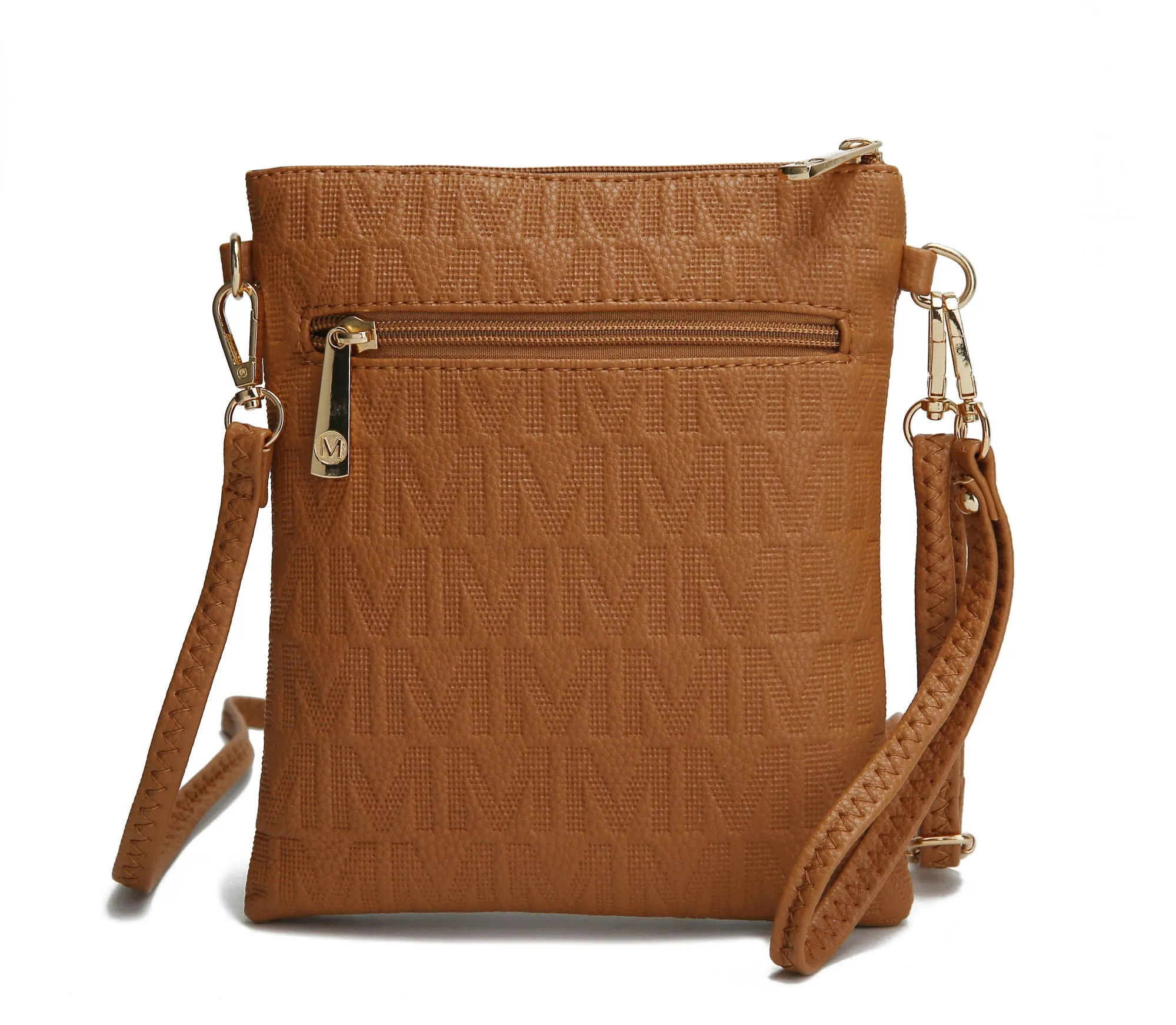 MKF Collection Andrea Milan M Signature Crossbody by Mia k