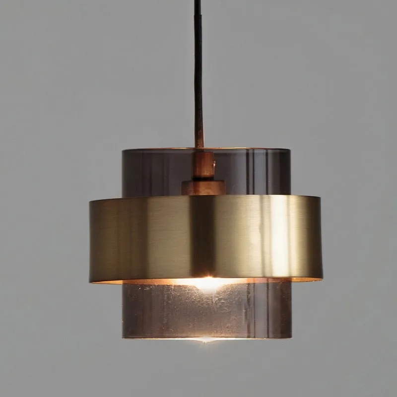 Modern Creative Gold Pendant Lamp Glass Hanging Light